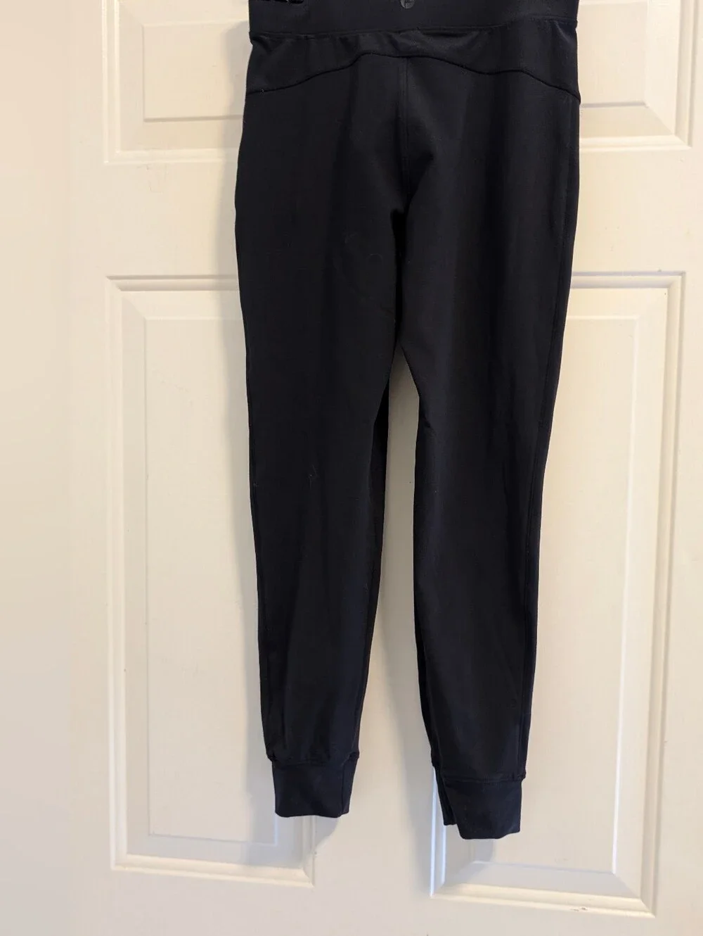 Kids Black Jogger Pants with Zipper Pockets
